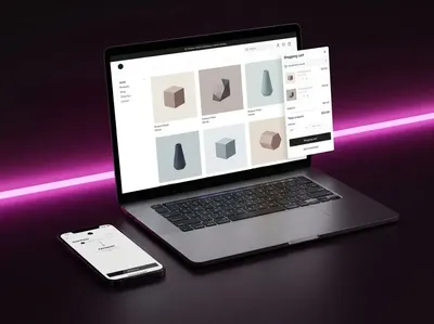 Shopify 網店裝置 mockup